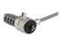 StarTech.com Universal Laptop Cable Lock Expansion Loop, 6” (15cm) Anti Theft 4-Digit Combination K-Slot Lock, Computer Security Cable to Create Twin/Multi-Head Lock for Multiple Devices - Närbild