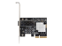 StarTech.com 10G PCIe SFP+ Card, Single SFP+ Port Network Adapter w/ Low Profile, Open SFP+ for MSA-Compliant Modules / Direct-Attach Cables (DAC), 10 Gigabit Fiber PCIe NIC Card - Ovansidan