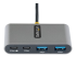 StarTech.com 4-Port USB-C Hub with 100W Power Delivery Pass-Through Charging, 2x USB-A + 2x USB-C, 5Gbps, USBC Hub w/ 1ft (30cm) Long Cable, Portable Laptop USB Type-C to USB-A/C Hub - Närbild