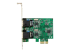 StarTech.com Gigabit PCI Express kortadapter med två portar för servernätverk - Framsidan