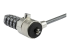 StarTech.com Universal Laptop Cable Lock Expansion Loop, 6” (15cm) Anti Theft 4-Digit Combination K-Slot Lock, Computer Security Cable to Create Twin/Multi-Head Lock for Multiple Devices - Närbild