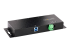 StarTech.com 4-Port Industrial USB 3.0 5Gbps Hub, Rugged USB Hub w/15kV Air/8kV Contact ESD and Surge Protection, DIN/Wall/Desk Mountable USB-A Hub, USB Expansion Hub with Locking Ports - Tillbaka