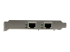 StarTech.com Gigabit PCI Express kortadapter med två portar för servernätverk - 