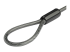 StarTech.com Universal Laptop Cable Lock Expansion Loop, 6” (15cm) Anti Theft 4-Digit Combination K-Slot Lock, Computer Security Cable to Create Twin/Multi-Head Lock for Multiple Devices - Närbild