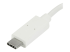 StarTech.com 4 Port USB C Hub with 1x USB-C & 3x USB-A Ports (SuperSpeed 5Gbps), USB Bus Powered, Compact Portable/Laptop USB 3.0 Adapter Hub, USB 3.1 Gen 1/USB 3.2 Gen 1 Type-C Hub, White - Höger vinkel