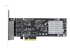 StarTech.com 4-Port 2.5Gbps NBASE-T PCIe Network Card, Intel I225-V Chip, Quad Port Computer Network Card, Multi-Gigabit NIC, PCI Express Server LAN Card, Desktop Ethernet Interface Card, PCI Express 2.0 (PR42GI-NETWORK-CARD) - Framsidan