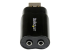 StarTech.com Externt ljudkort, USB stereo-audio-adapter - Tillbaka