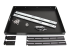 StarTech.com 1U Sliding Server Rack Mount Keyboard Shelf Tray - Framsidan